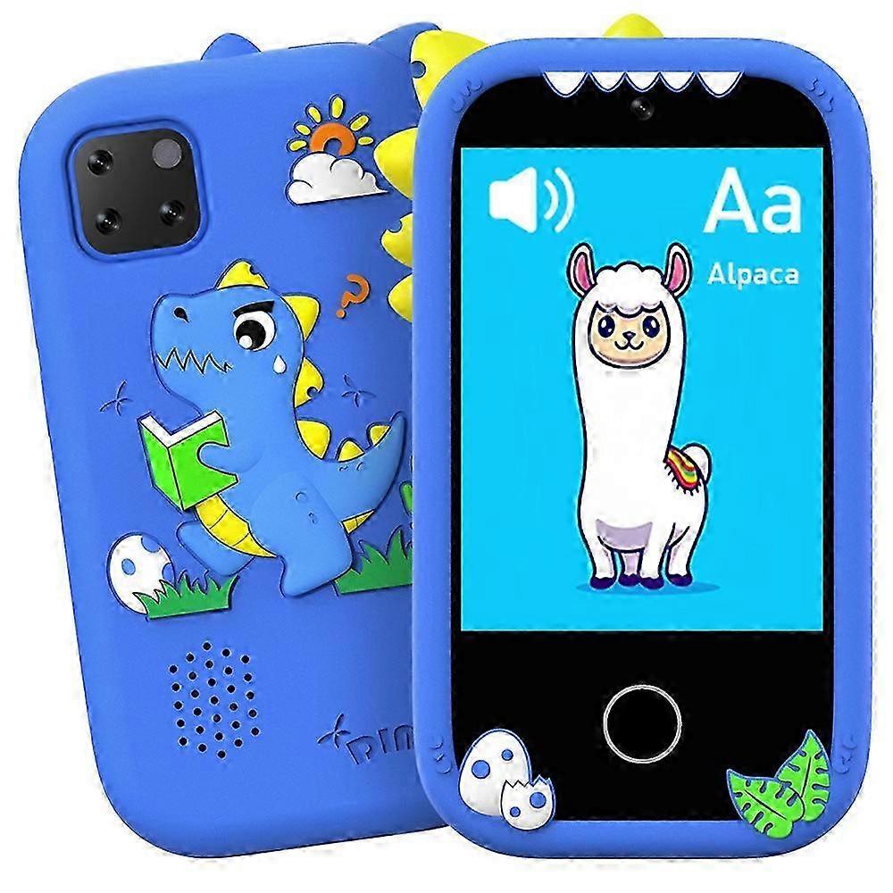 Kids Learning Games Phone Toy with Built-in Camera, Video Recorder and 32GB Memory Card