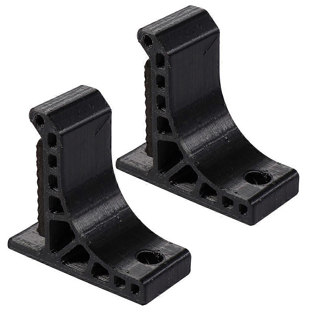 Bow Rack Storage Stand Wall-Mounted for Archery 1Set Durable Black