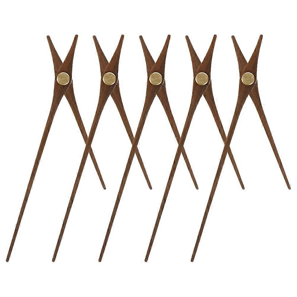 Clock Hands Wood 5Sets for Replacement in DIY Wooden Clockhands Kit