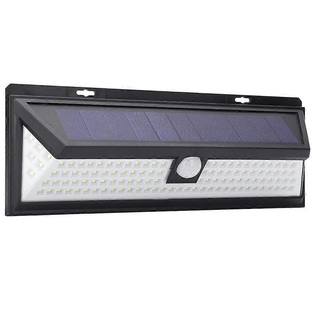 Solar Motion Sensor Light 118 LED Outdoor Security Waterproof with 3 Modes for Yard Porch Fence