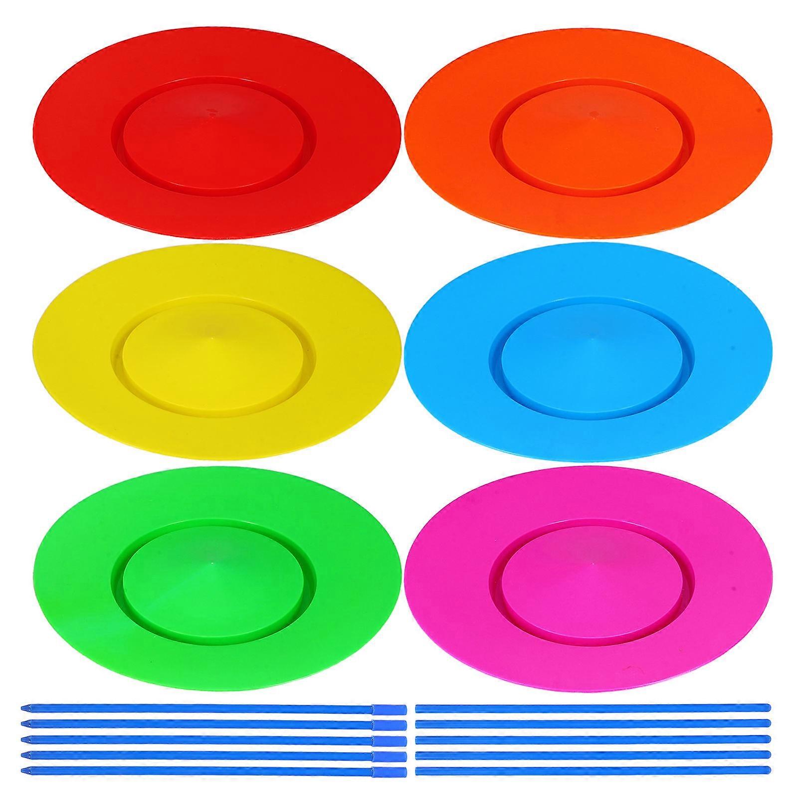 Children Training Stick Set Spinning Plate Juggling Toy 1Set