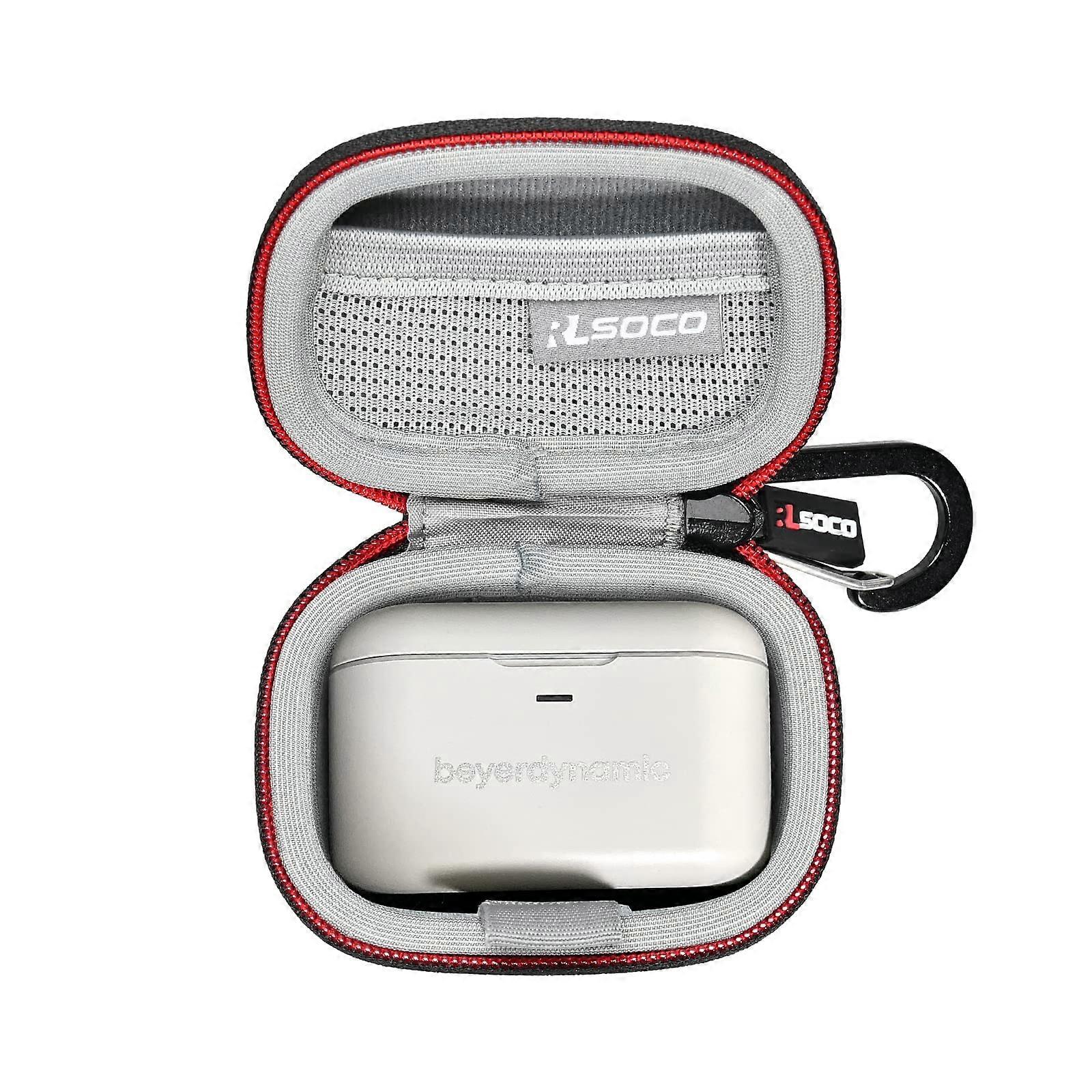 Case for True Wireless Headphones, Protective Case, Hard Shell Pouch, Model, Black