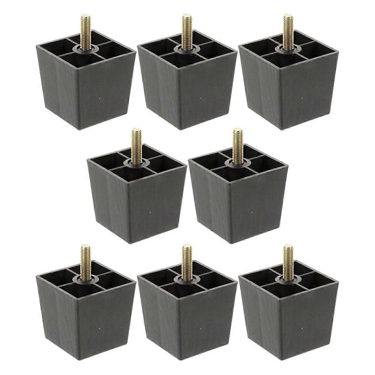 8pcs Adjustable Furniture Legs Replacement Couch Feet Set with Adjustable Height and Durable Support