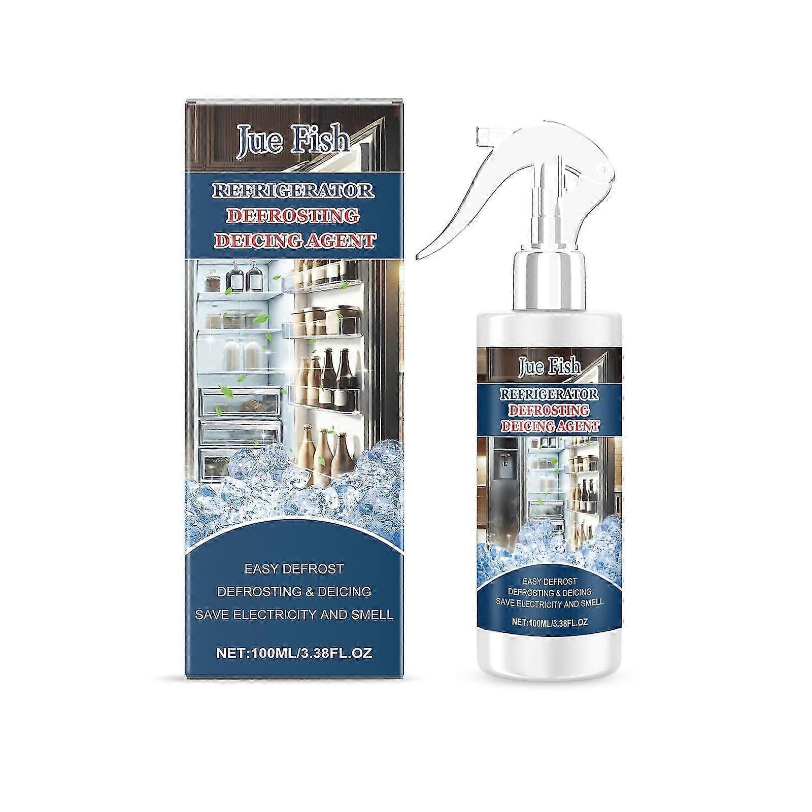 Fast & Safe Refrigerator Ice Remover - Eco-Friendly, 100ml Deicing Spray