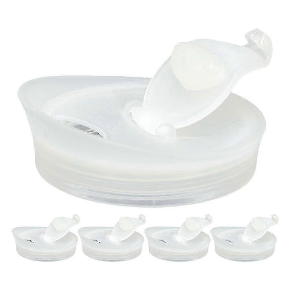 Glass Kettle Lids 5 Pack Plastic Leakproof Sealing Lids