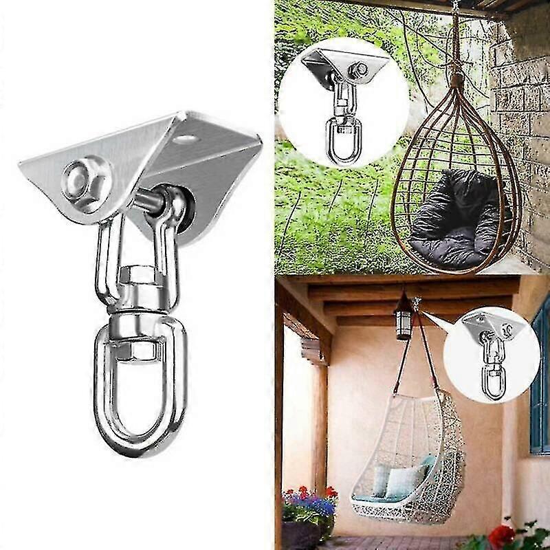 360 Hammock Chair Hanging Ceiling Mount Spring Snap Swivel Hooks Hardware Kit