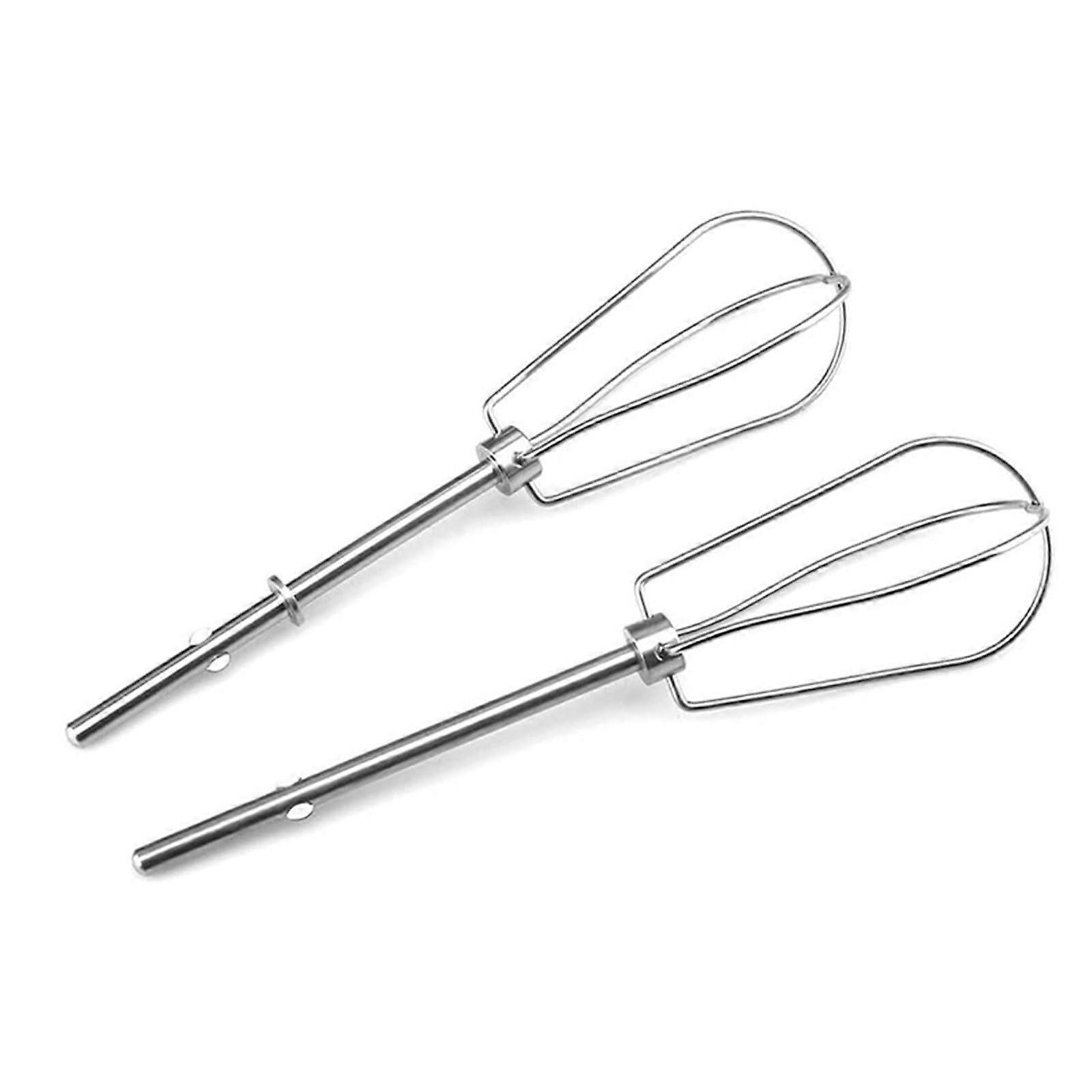 2PCS Hand Mixer Beaters Stainless Steel Attachments for Smooth Mixing and Efficient Baking