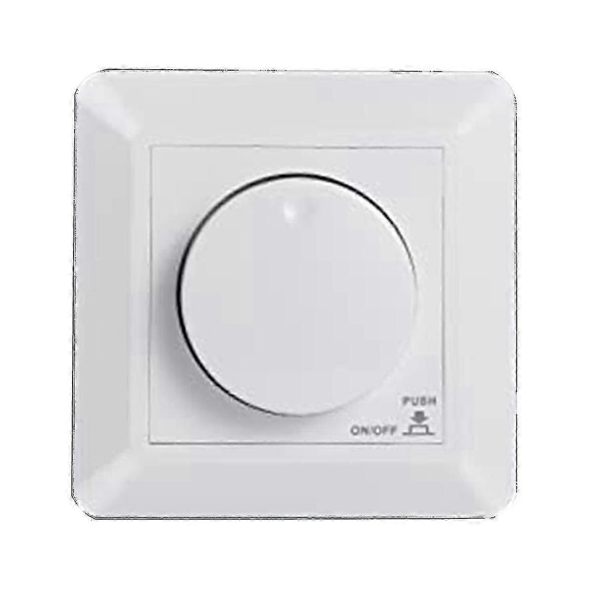 Led Dimmer Switch, Flush-mounted Dimmer For Dimmable Led And Halogen, 5-300 W Dimmer Switch Led 26s