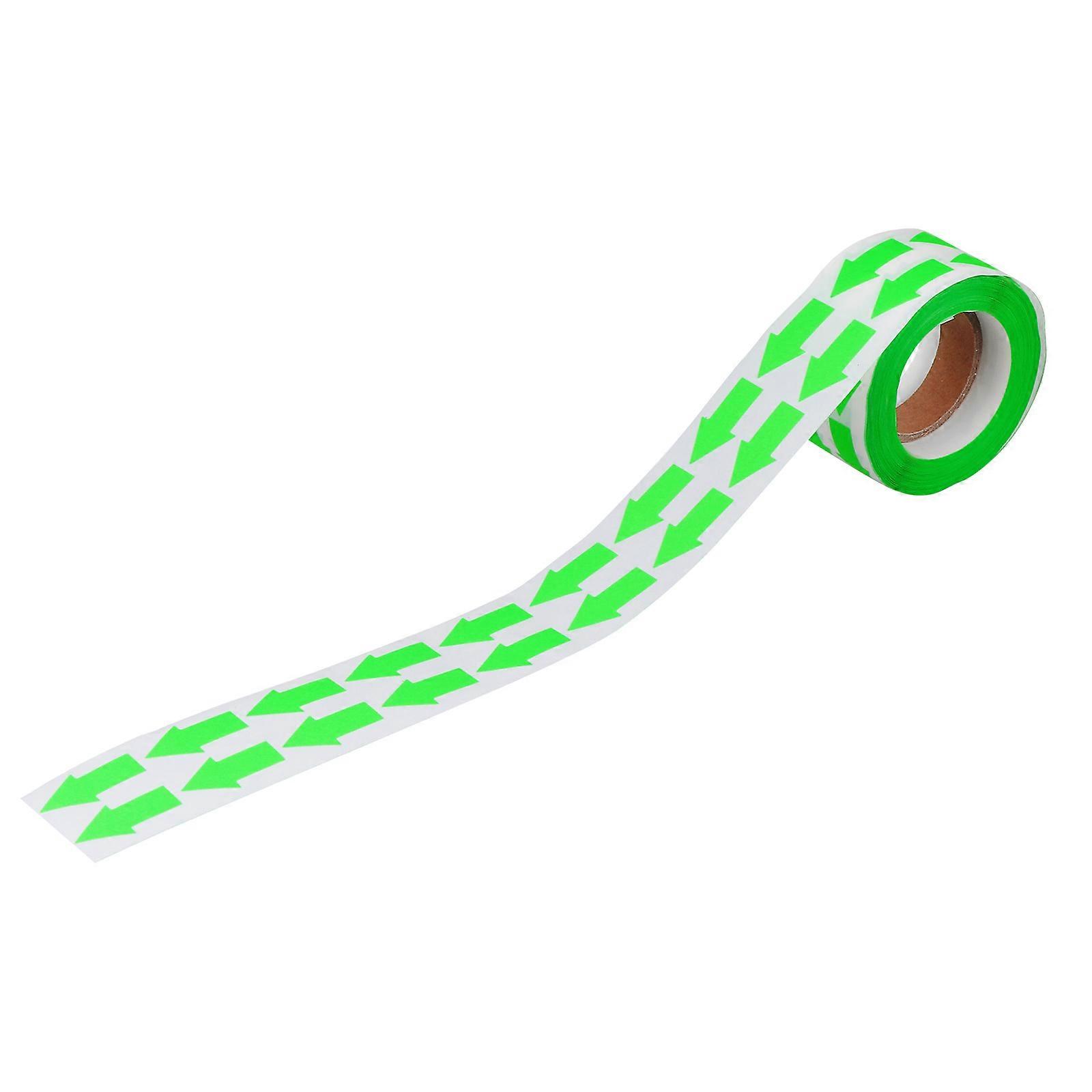 Decorative Fluorescent Arrow Label Stickers for Decoration 1 Roll