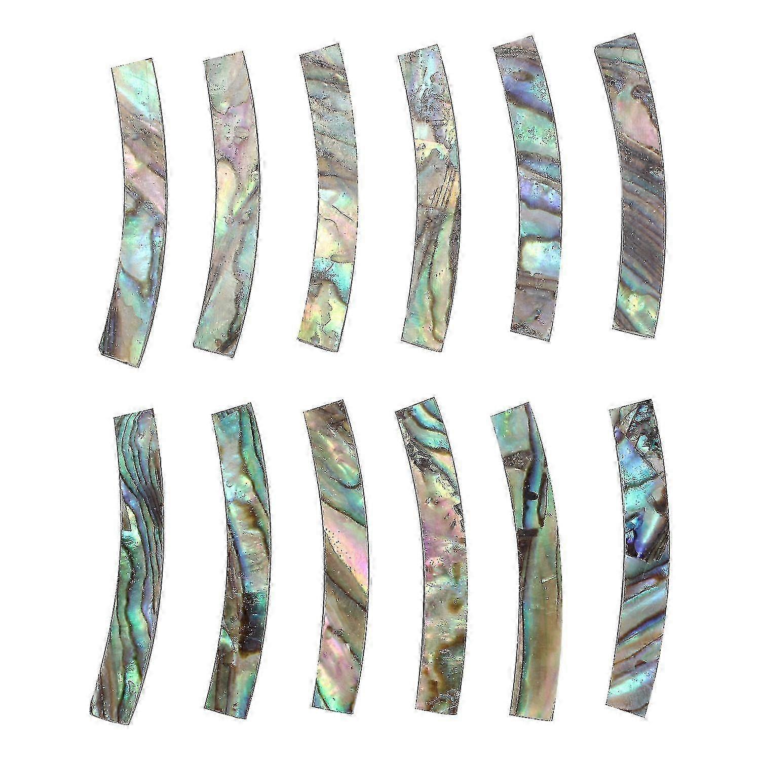 12pcs Guitar Soundhole Rosette Paua Abalone Shell 26-27s