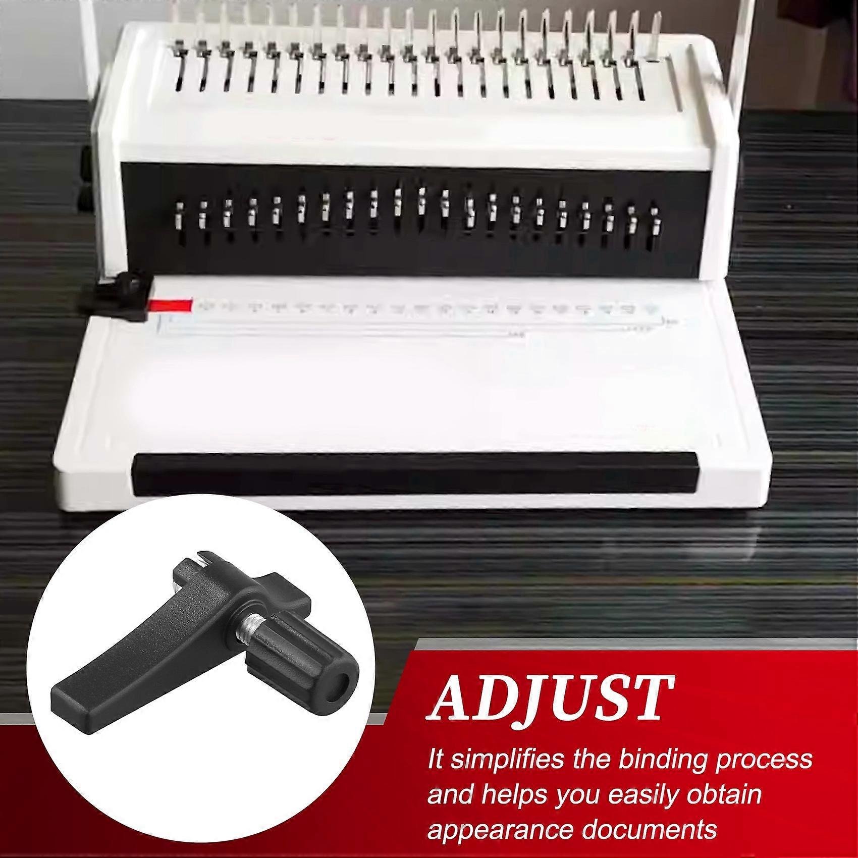 Wire Binding Machine Paper Stopper, Adjustable Side Margin Guide for Precise Alignment