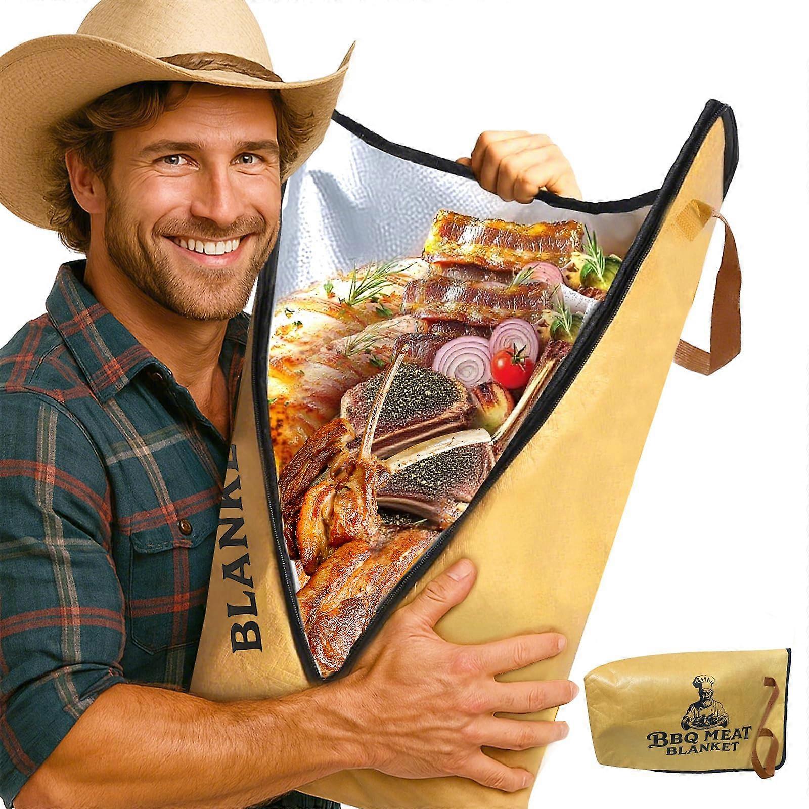 BBQ Meat Resting Bag Extra Large with 5 Layer Heat Insulation Leakproof for Brisket Turkey