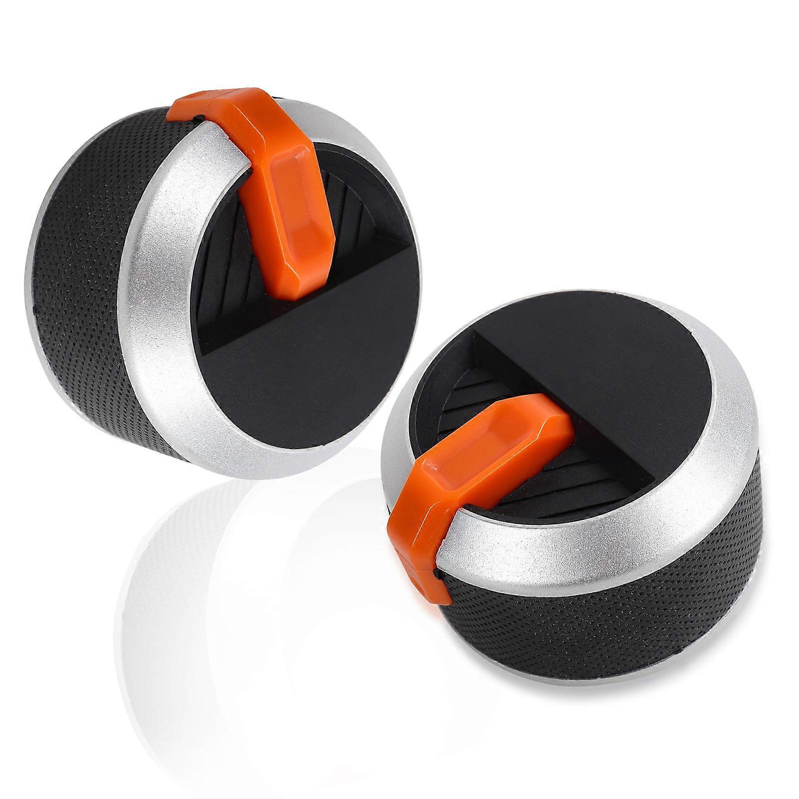 Pack of 2 Easy Install Replacement Knobs for Grill Temperature Regulation Household Griddle Accessories Multicolor