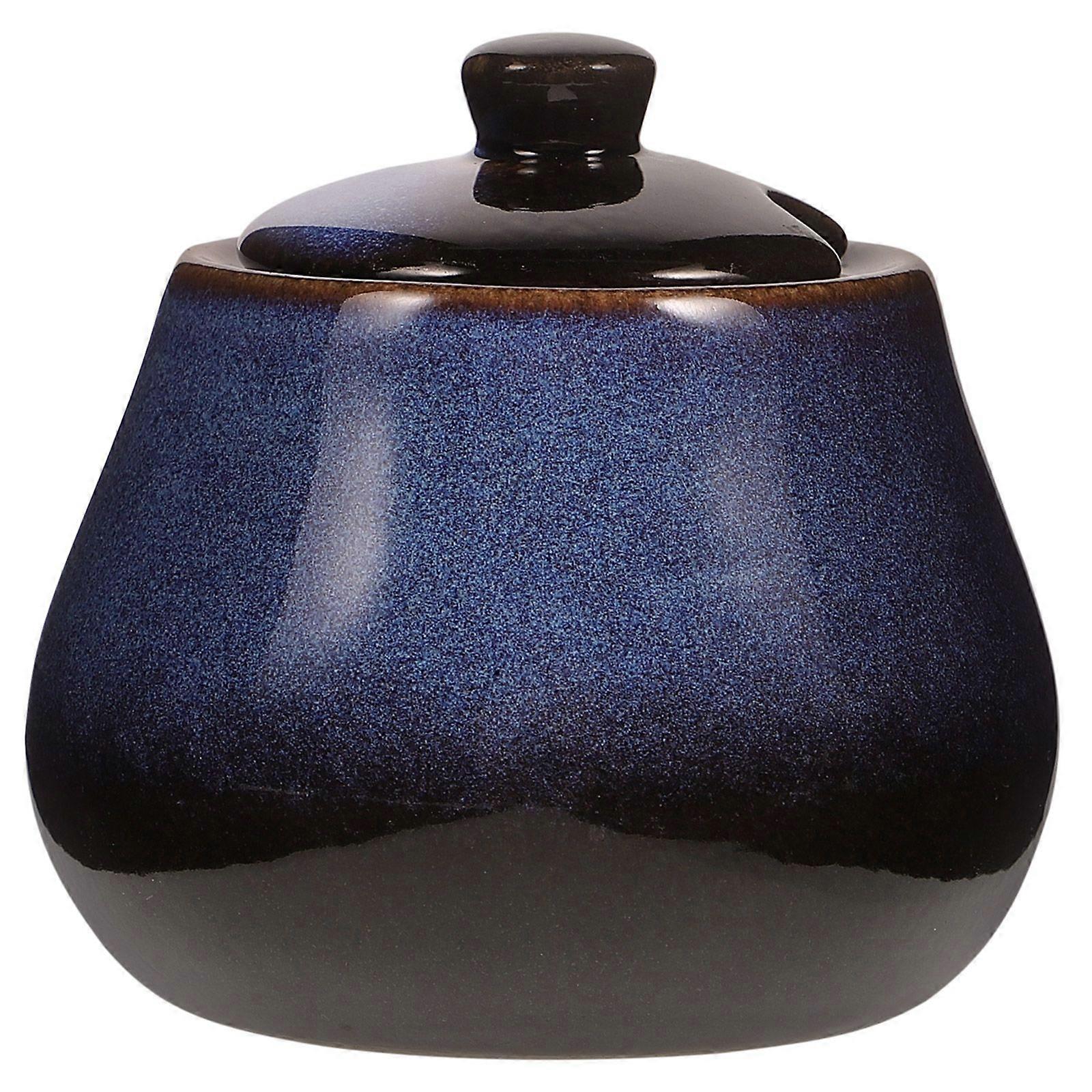 Delicate Grease Container Adorable Seasoning Container with Scoop Condiment Container