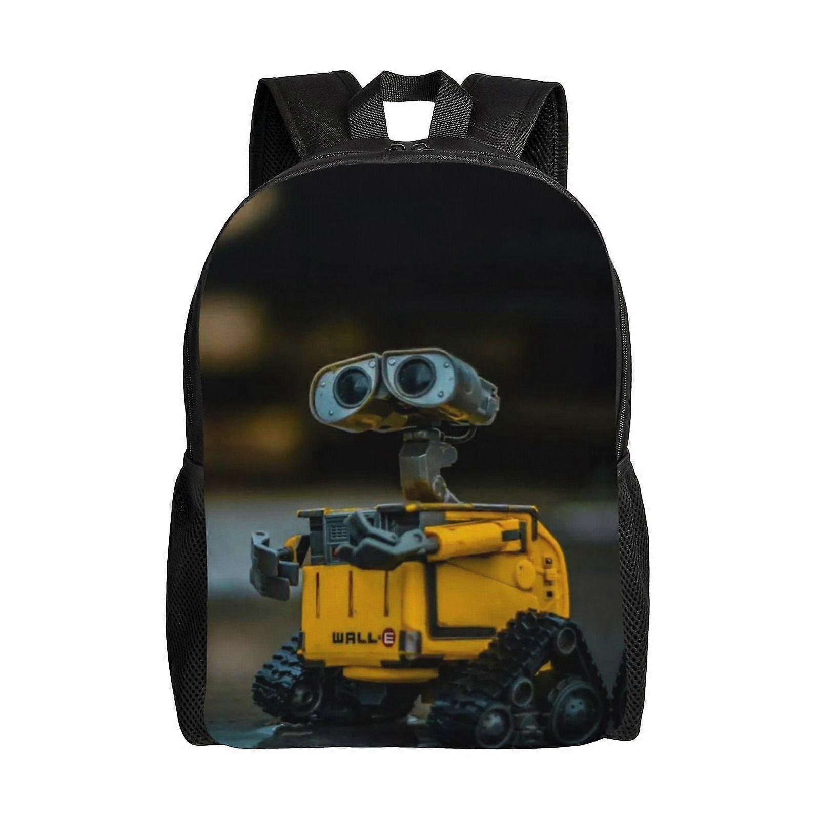WALL E Resor Camping Arbete Ryggsäck Casual Daypack Mode Anime Notebook Väskor