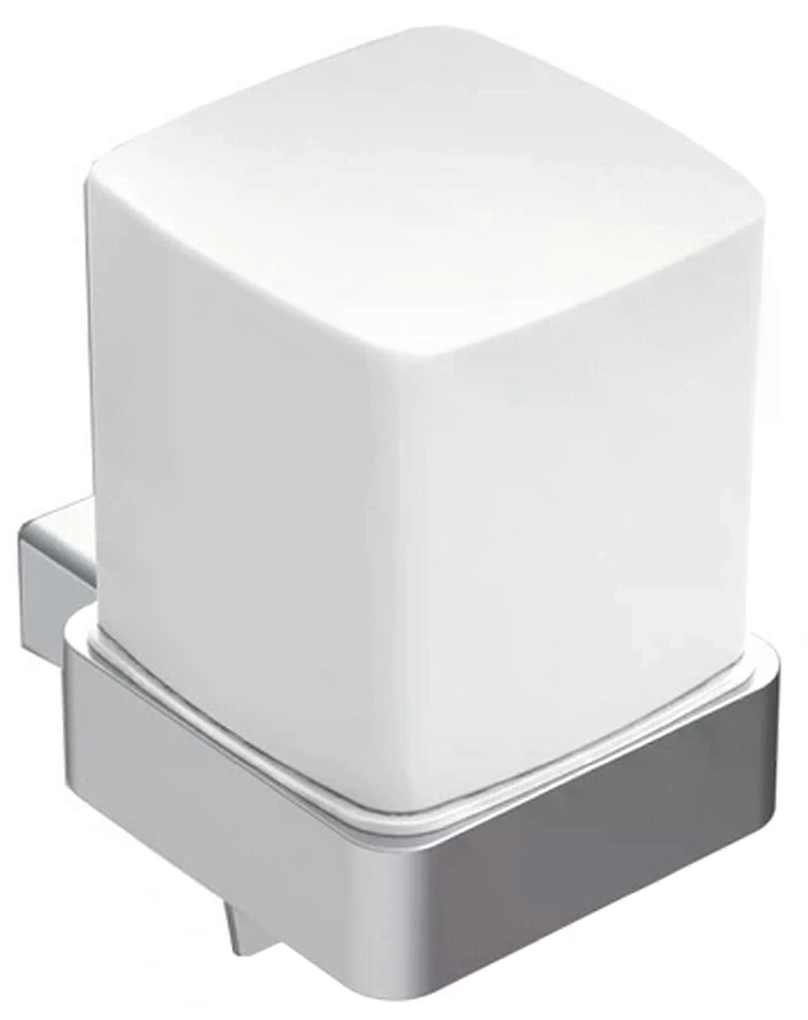 EMCO loft, Einhand-Seifenspender, Glasteil satiniert, chrom