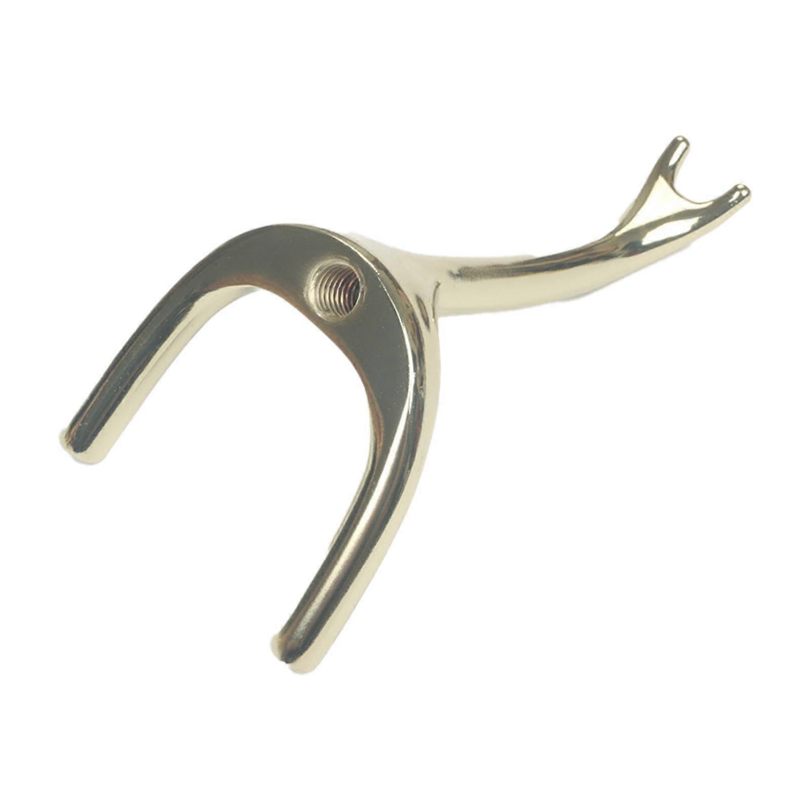 Metal Pool Cue Bridge Head with Adjustable Height, Durable Snooker Cue Rest Tool for Beginners