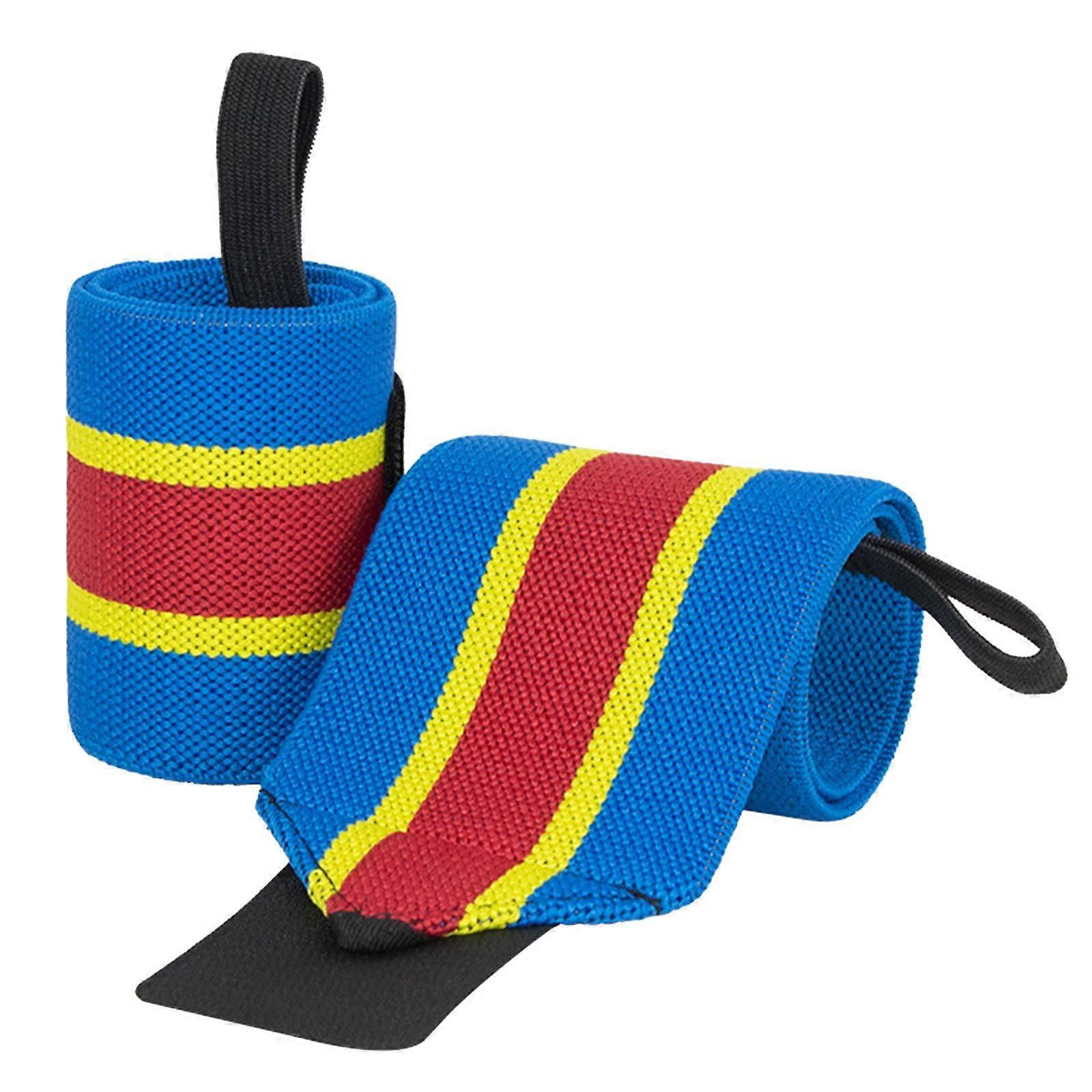 Weightlifting Wrist Wraps with Thumb Loop, Adjustable Wrist Support Brace for Gym Training