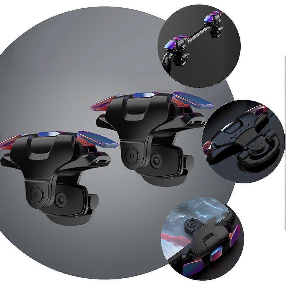 1 Pair Durable Mobile Game Trigger Phone Game Handle Button Controller