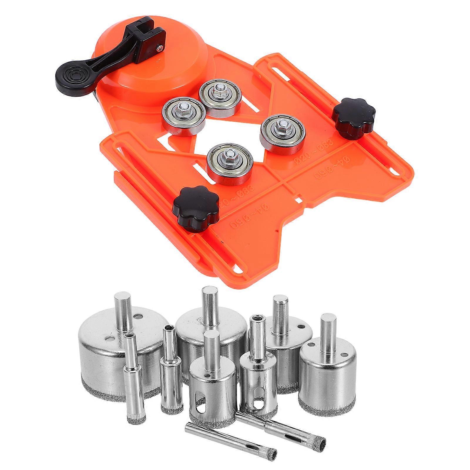 Precision Tile Hole Locator Tool for Ceramic Tile Drill Bit Set Applications