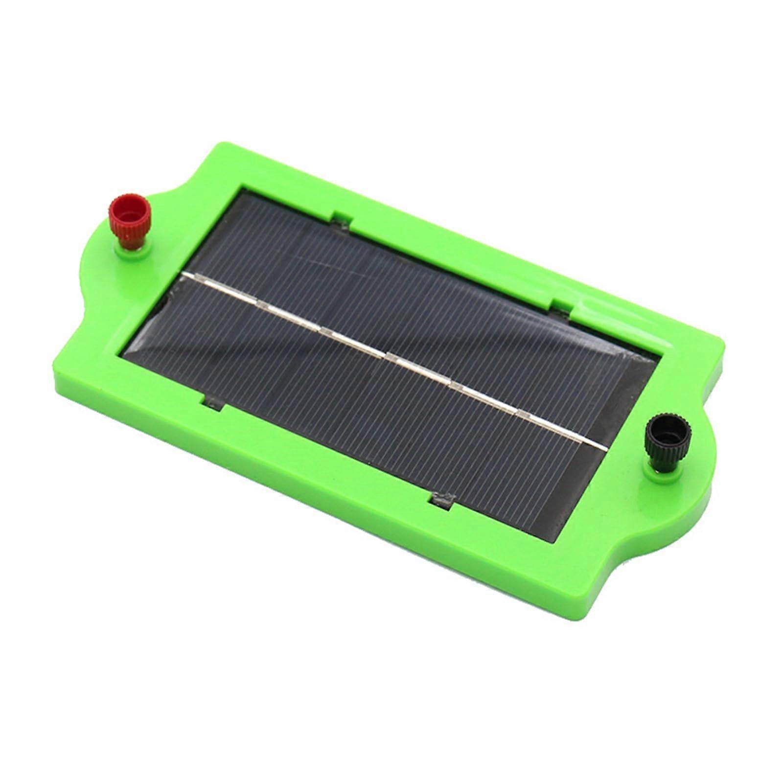 Small Solar Panel for School Experiments, Compact Durable Design, Low Voltage DC Output