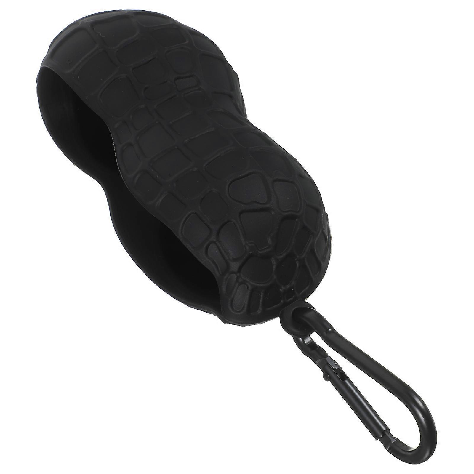 Durable Golfs Ball Holder for Golf Ball Protector Silicone Black Color