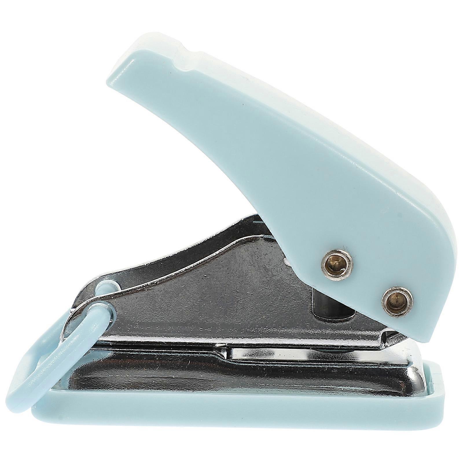 Mini Hole Punch Small Stapler for Office Supply Handmade Stapler Convenient Use