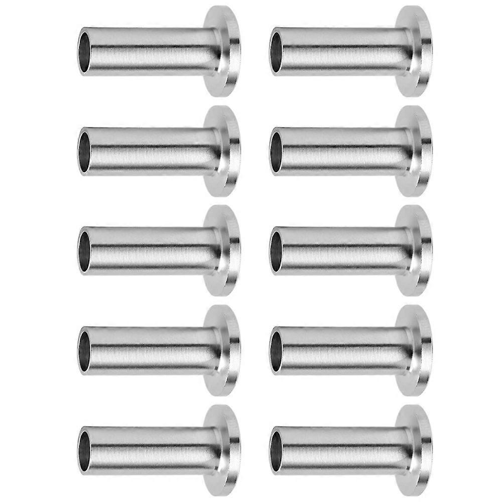 Stainless Steel Cable Protector Sleeves for Protecting Hands 10Pcs Set