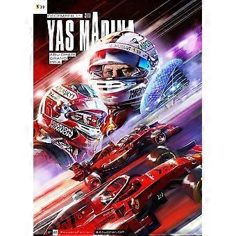 Quebra-cabeça antiestresse Ferrari F1 Abu Dhabi Grand Prix 2019 F162