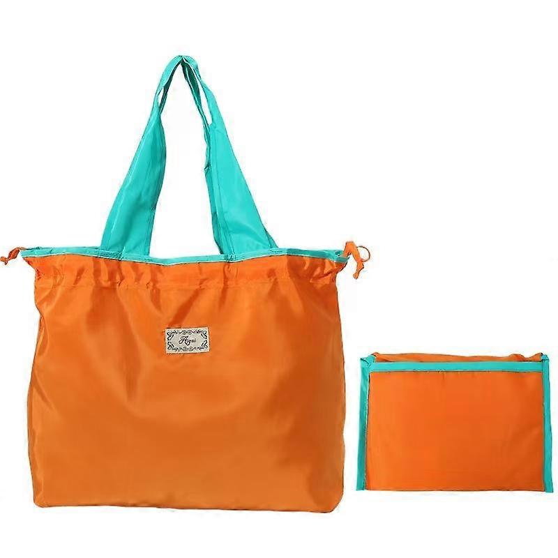 Eco-Friendly Large Canvas Grocery Tote, Foldable, Waterproof