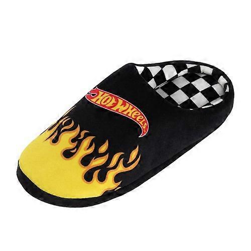 Hot Wheels Mens Logo Mule Slippers