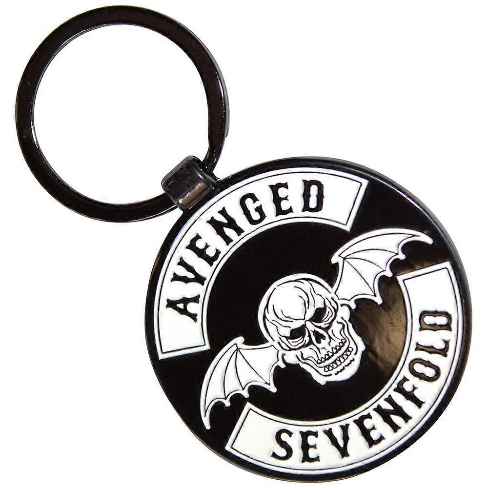 Avenged Sevenfold Deathbat Crest Keyring Keychain