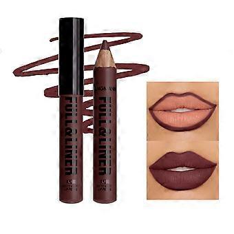 Matter Lipliner, langanhaltend und wasserfest, wischfest und abriebfest, hochpigmentierter, cremiger Lippenstift, leicht aufzutragen und zu zeichnen, ein perfektes Make-up-Geschenk