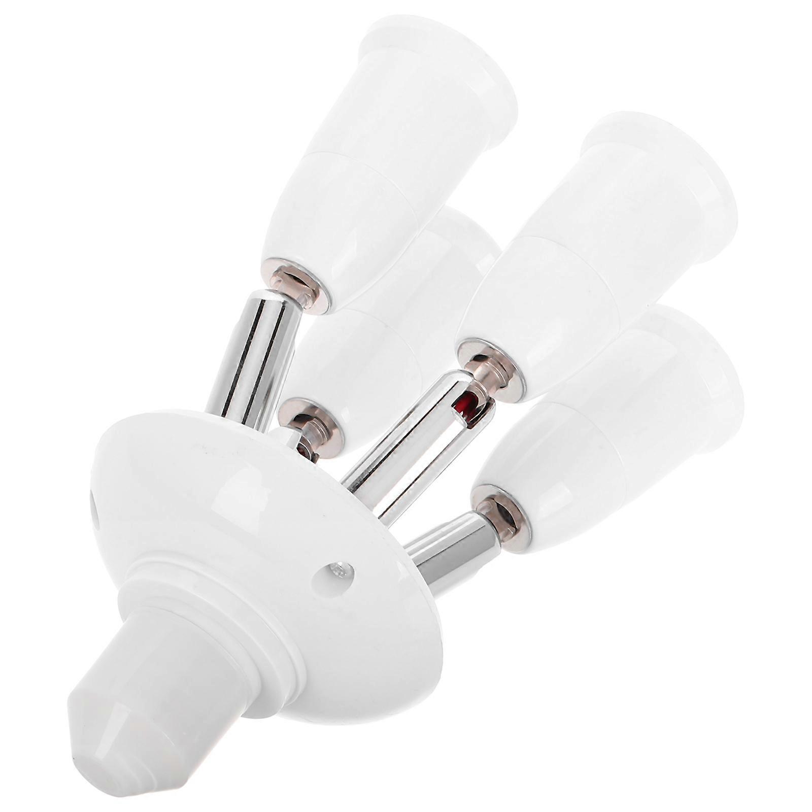 Light Socket Bulb Adapter for E27 Multi-Head Splitter 2Pcs Adjustable Design
