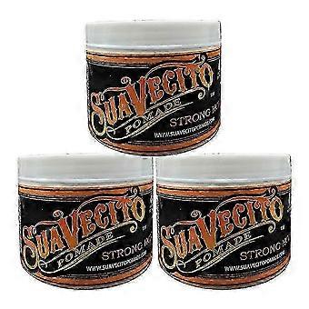 Suavecito Firme Strong Hold Pomade for Men, 4 Oz / 113 G