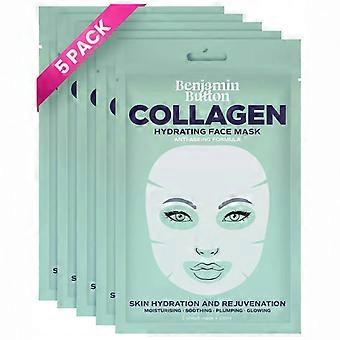 Benjamin Button Collagen Hydrating Face Mask 5 Pack
