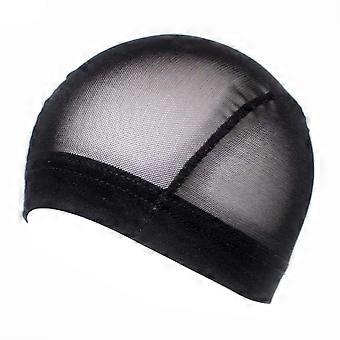 Heren Baotou Hoed Elastisch Regular Fit Kapsel Bescherming Soft Dome Rekbaar Weven Cap Mesh Net Hairnet Hoofddeksels