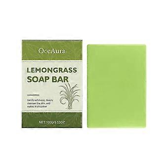 Organic-Lemongrass Scented Hand Body Soaps for Daily Use, Natural Lemongrass Oil for Invigorating Scented, Morning Refreshment