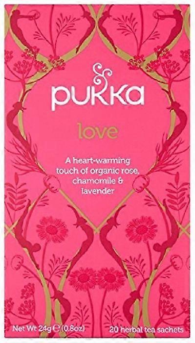 Pukka Örter, Kärlekste, 20 påsar