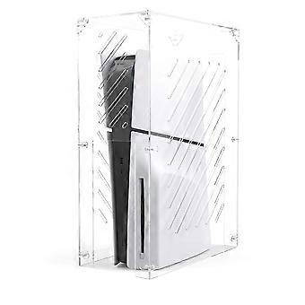 Clear Acrylic Dust Proof Cover,Transparent Protection Case for Sony PlayStation 5 Pro/Slim/Disc/Digital Editions
