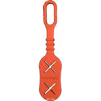 Poo Porter / Bag Holder Orange Handsfree Rubber Recycled