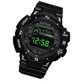 Fashion Stopwatch Luminous Electronic Sports Watch Student Strap Watch