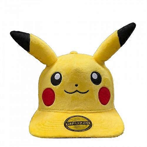 Pokemon Pikachu Plush Cosplay Cap
