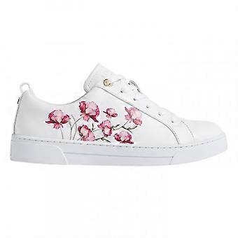 Ted Baker Dame/Dame Blomsterprintede Lædersneakers