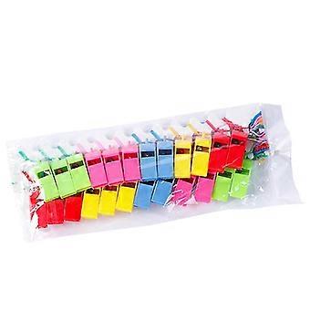 24pcs Whistle With Lanyard