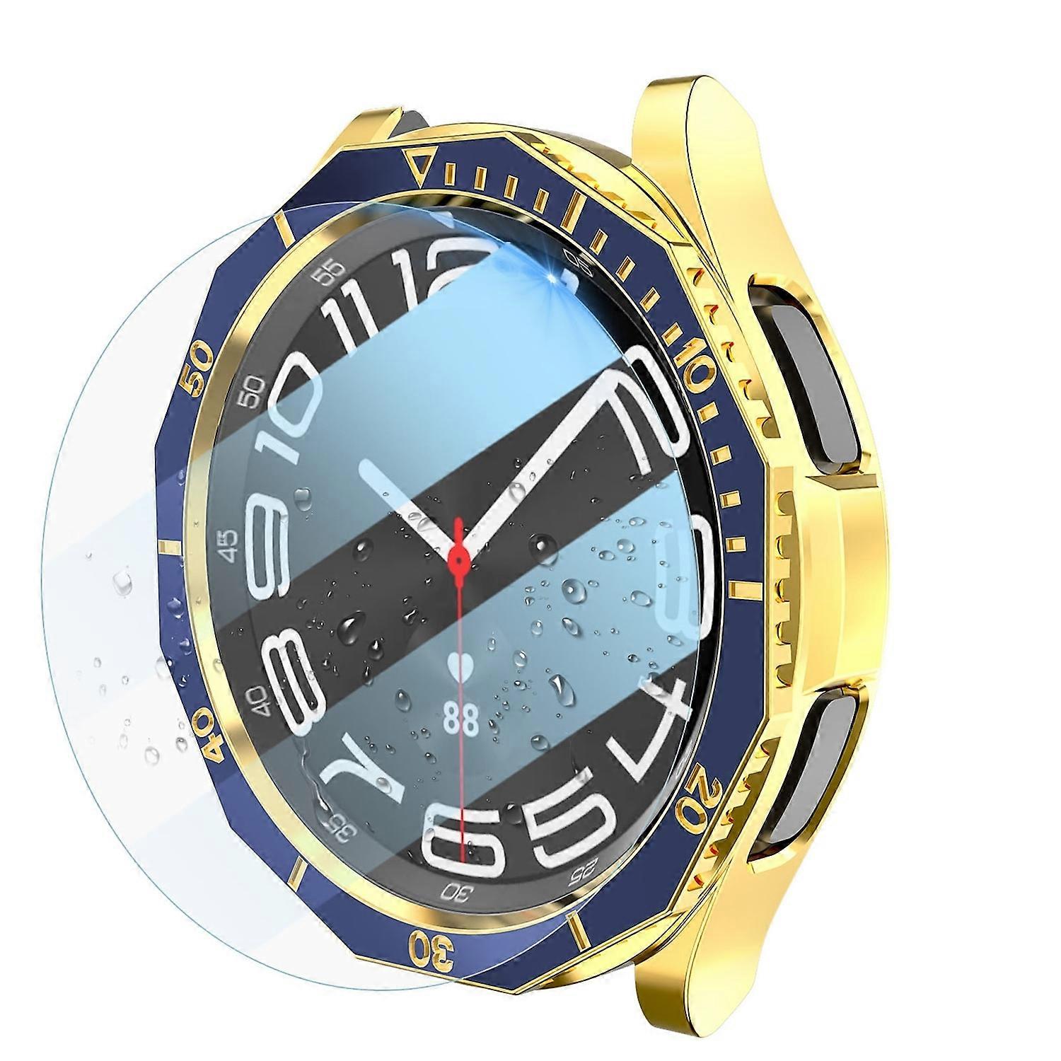 Set for Samsung Galaxy Watch 6 Classic 43mm consisting of case + tempered glass screen protector + bezel ring