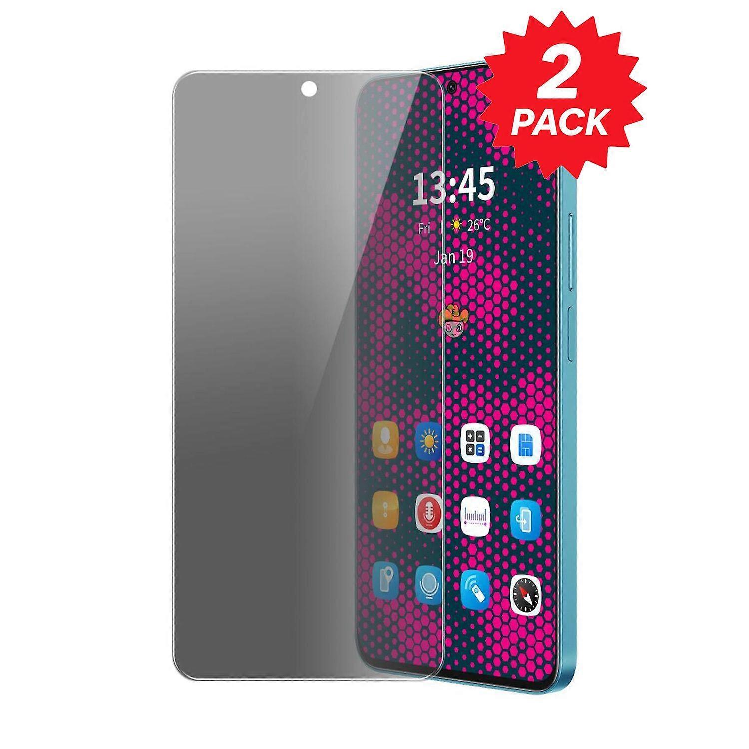 Screen protector glass 2x Privacy screen protector for Xiaomi Redmi 15 5G
