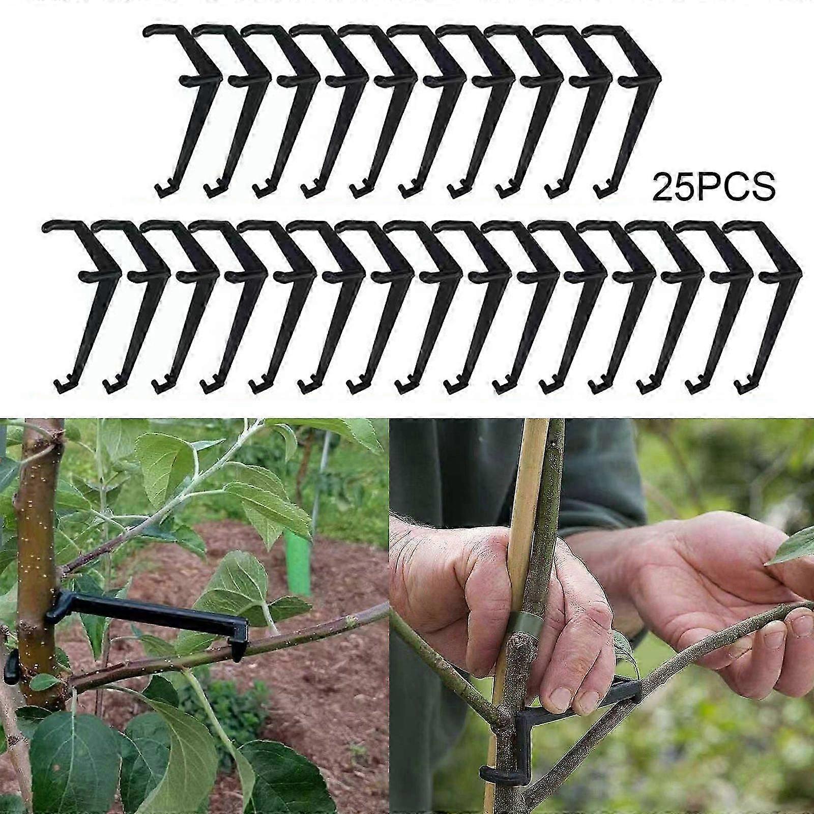 Fruit tree branch limb spreader for strong spreading crotch angles branches [MI]