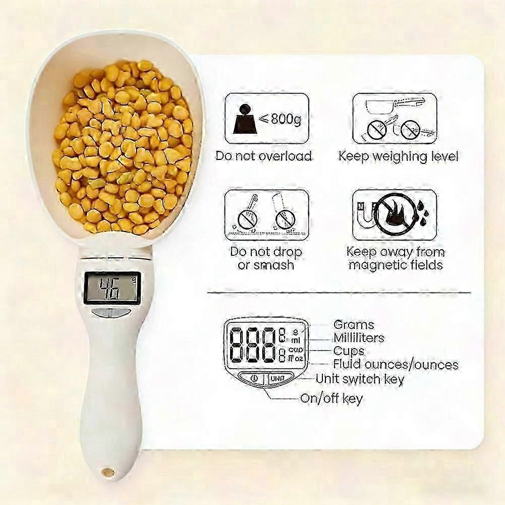 Smart Digital Measuring Spoon, Accurate Electronic Scale for Ingredients, Compact Precision Kitchen Tool