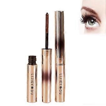 Brown Waterproof Mascara for Long Lasting Smudge Proof Wear and Volumizing Lashes